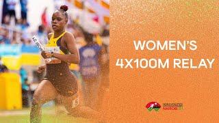 World U20 Record Women's 4x100m Relay Final | World Athletics U20 Championships