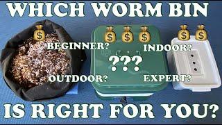 Find Your Perfect Worm Bin!  🪱 Vermicompost Worm Farm 🪱