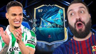 Goat АНТОНИ поймал 97 TOTS Ла ЛИГИ в Фифа 25!
