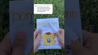 Pompompurin blind bag! #asmr #pompompurin #sanrio #blindbag #papersquishy