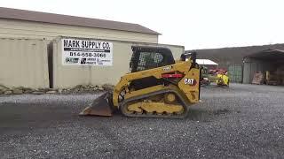 2020 Caterpillar Cat 259D3 Rubber Track Skid Steer Loader Cab Heat Air 2 Speed 272 Hours For Sale !!