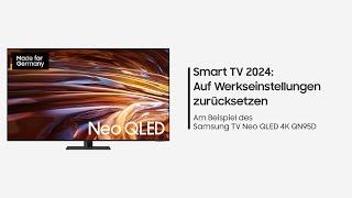 Samsung Smart TV 2024: Auf Werkseinstellungen zurücksetzen