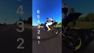 How to shift from 6th gear to neutral on a motorcycle