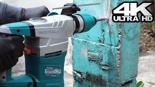 Testing and Unboxing Total Rotary Hammer 1800w TH118366