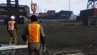 Grand Theft Auto V - Walkthrough - Mission 22 : Port de Los Santos : Repérage [VF-1080p60]