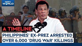 Rodrigo Duterte Arrested | Philippines' Ex-Prez Arrested By ICC Over 'Drug War' Killings