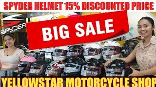 SPYDER HELMET BIG SALE | PRESYO NG SPYDER HELMET  CANVASSING| BEST HELMET IN THE PHILIPPINES