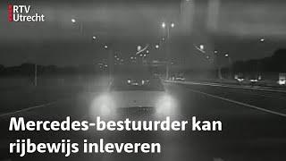 Verkeerspolitie: witte Mercedes rijdt veel te hard | RTV Utrecht