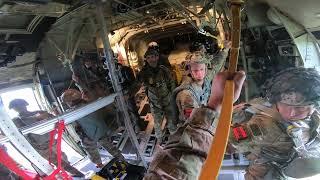 173rd Airborne Brigade, U.S. Army's Contingency Response Force in Europe, 1-91 CAV Tunisia Jump