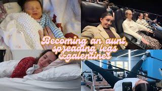 Weekly Vlog 11/02/25 - Becoming an Auntie, Spreading those legs and Galentines