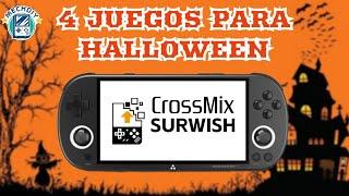 4 JUEGOS PARA HALLOWEEN - TRIMUI SMART PRO