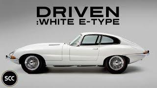 JAGUAR E-TYPE Series 1 3.8 Coupé 1962 - Type test drive in top gear - XK-E engine sound | SCC TV