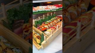 All You Can Eat Sushi - San Antonio Texas #allyoucaneat #sushisanantonio #sanantoniofood