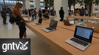 Inside new Apple Store in Dubai