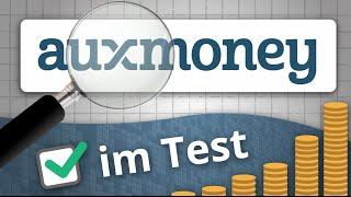 Bei AUXMONEY Geld anlegen - TEST der P2P Kreditplattform | Investieren in P2P Kredite