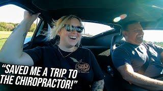 Surprising Hurricane Victim with her Dream Ride-along in a GT40