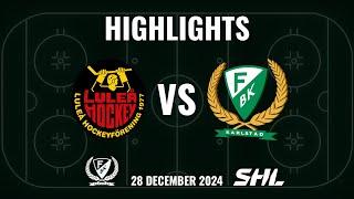 Highlights från Luleå - Färjestad *SHL OMGÅNG 28*