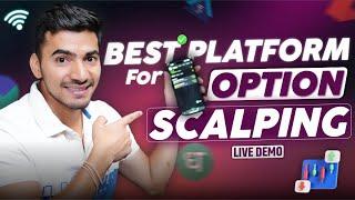 Best Option Trading Platform for Beginners | Best Scalping Broker | Live Trade Demo