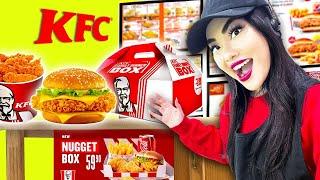 I BUILD OUR OWN KFC AT HOME | LILY OPENED A REAL KFC  IN HER HOUSE BY SWEEDEE