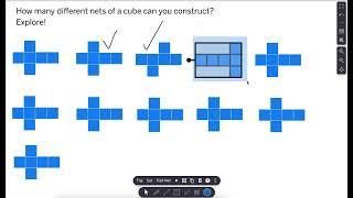 11 Nets of a Cube Demo