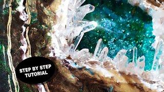 Geode Art | Resin Art TUTORIAL deutsch | Teil 1