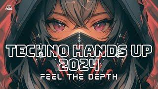 TECHNO HANDS UP 2024 ｜ #06  EDM Best Music Mix  Best Remixes of Popular Songs  Best EDM Party 