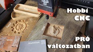 Hobbi CNC Pró változatban | TwoTrees TTC-450 PRO CNC Router Machine ◆ Eszközteszt