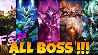 F2P ALL DIMENSION HOLE BOSS 2024 !!! (KARZHAN + ELLUNIA + LUMEL + KHALDERUN + SACREON) SUMMONERS WAR