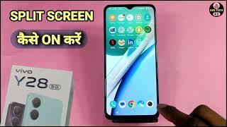 How To Enable Split Screen in Vivo Y28 5G | Vivo Y28 5G में Split Screen कैसे करें |