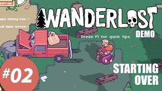 Starting a NEW GAME in WANDERLOST