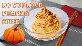 Easy Pumpkin Mousse Fluff Recipe | Keto, Sugar-Free, Low Carb