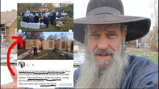 Amish Built Tiny Homes for Helene Victims!! Did they shut it down?!?