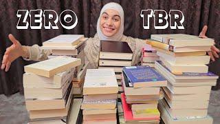 Can I Read my Entire Physical TBR in One Year?  ZERO TBR CHALLENGE