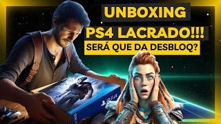 DESLACRAMOS UM PS4!! SERÁ QUE DA PRA DESBLO…