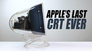 Apple's Last Ever CRT Display!