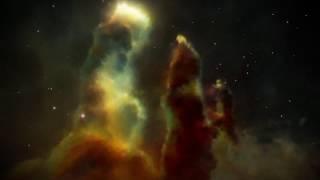 This is 3D animation of the Eagle Nebula, also known as Messier 16.