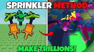 HOW TO DO NEW SPRINKLER METHOD in GROW A GARDEN! Roblox