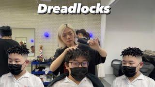 [麗琪寶寶］改頭換面 短髒辮製作過程 人生髒辮初體驗