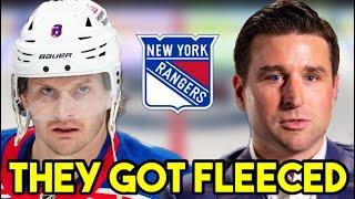 THIS IS HUGE...  NEW YORK RANGERS MAKE VERY IMPORTANT TRADE!