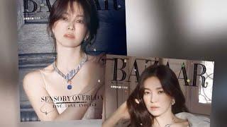 Song Hye Kyo New Interview for Harper's Bazaar Hongkong.