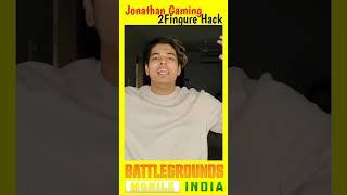 Jonathan Gaming 2 Finger Hack Revealed #shorts #short #bgmi #bgmishorts #jonathan #viral