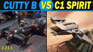 Star Citizen: Cutlass Black VS Spirit C1 - Medium sized multi role ships