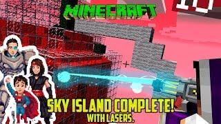 Minecraft: SKY ISLANDS COMPLETED! And check out this mod!