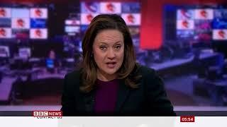 Lower Third Glitch - BBC News Channel - 0550BST - weekday