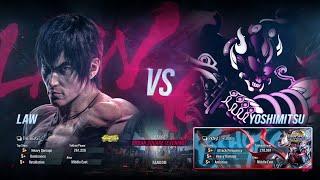 BSK (Law) VS PKNyt 10K (Yoshimitsu) Tekken 8 Ranked