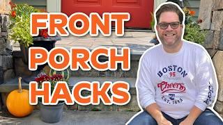 Easy Fall Front Porch Hacks | Budget-Friendly DIY Ideas for Everyone #holidaylights