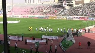 Raja vs CRA  0 - 0 du 16-10-2011, أغنية  من الجمهور للمرحوم الزروالي