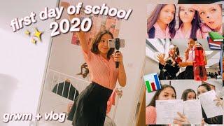 first day of school grwm + vlog 2020! uk || absolute heidi