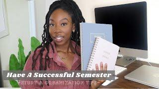 HAVE A SUCCESSFUL COLLEGE SEMESTER - Organization & Study Tips From A STEM Major | Risa B.