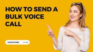 How to send a Bulk Voice Call | how Msgclub panel works for Voice Call/ SMS Service.